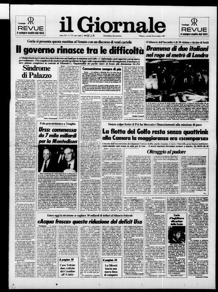 Il giornale : quotidiano del mattino